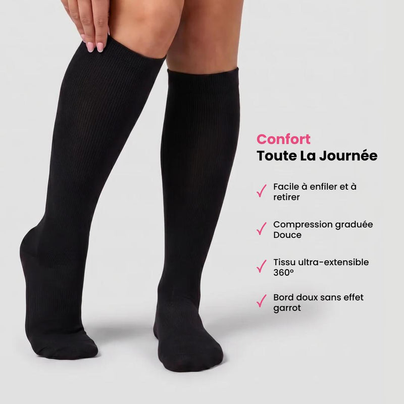 Chaussettes de Compression Douce