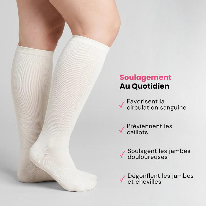 Chaussettes de Compression Douce