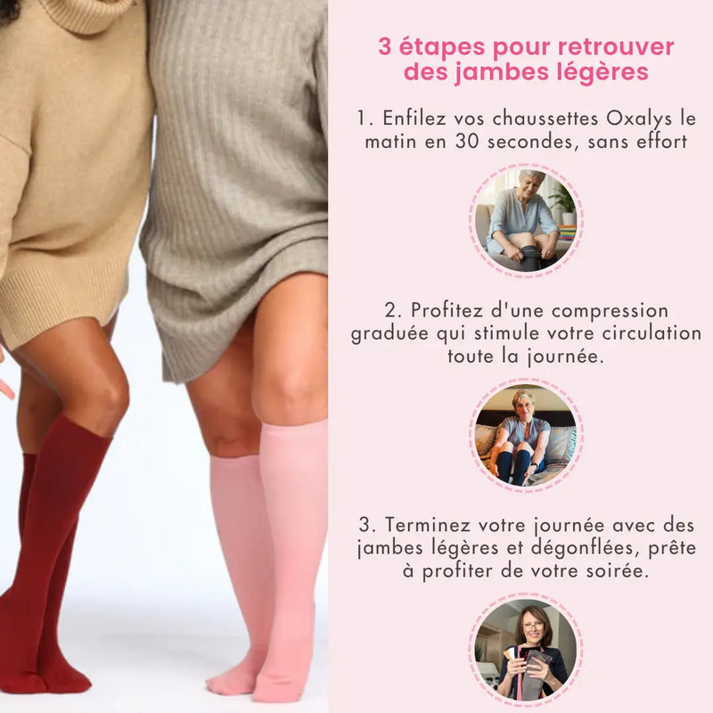 Chaussettes de Compression Oxalys